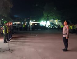 Polres Muna Turunkan Personel Pengamanan Malam Takbiran