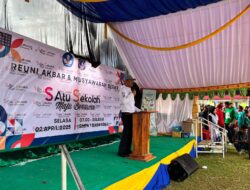Reuni Akbar SMPN 1 Barangka, Seluruh Alumni Diajak Kolaborasi Wujudkan Muna Barat Liwu Mokesa