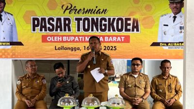 Komitmen Tingkatkan Ekonomi, Bupati Muna Barat Lakukan Pembenahan Pasar