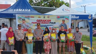 Polres Muna Gelar Giat Pangan Murah Selama 2 Hari