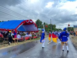 Marching Band SMAN 1 Napano Kusambi Tampil Perdana di Rangkaian HUT ke- 80 RI