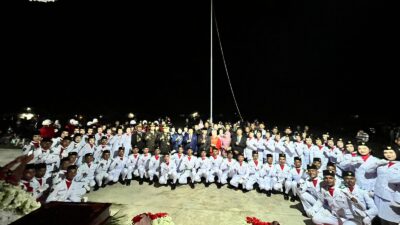 71 Anggota Paskibraka Muna Barat Resmi Dikukuhkan