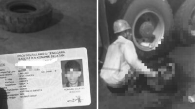 Pekerja Tambang Morosi Tewas Akibat Ledakan Ban