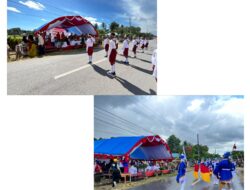 Bunda Paud dan Literasi Muna Barat Apresiasi Semangat Juang Peserta Didik Lewat Lomba Gerak Jalan