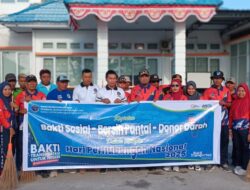 Peringati Harhubnas 2025, KUPP Raha Gelar Aksi Bersih Pantai