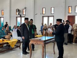 Ibrahim Rasimu Resmi Dilantik Jadi Pj Sekda Muna Barat