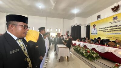 Ini Pesan Bupati Muna Barat ke 205 Pejabat Terlantik