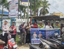 Satlantas Polres Muna Gencar Sosialisasi Ke Masyarakat Terkait Tilang Elektronik ETLE Handheld