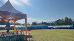 Pimpin Upacara HUT Ke-12, Gubernur Sulawesi Tenggara Komitmen Sejahterakan Muna Raya
