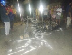 Kecelakaan Maut di Jalan Poros Lagadi-Tondasi, Pengendara Suzuki Smash Tewas Tabrakan dengan CRF