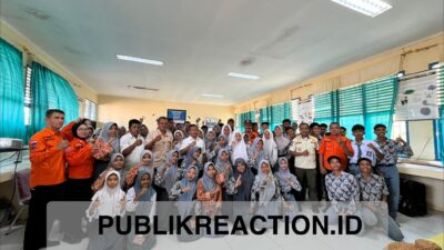 Perkuat Budaya Sadar Bencana, Pemkab Muna Barat Edukasi Siswa SMA
