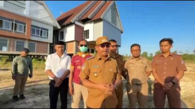 Tinjau Bumi Praja Laworoku, Bupati La Ode Darwin Fokus Rampungkan Perkantoran di 2027